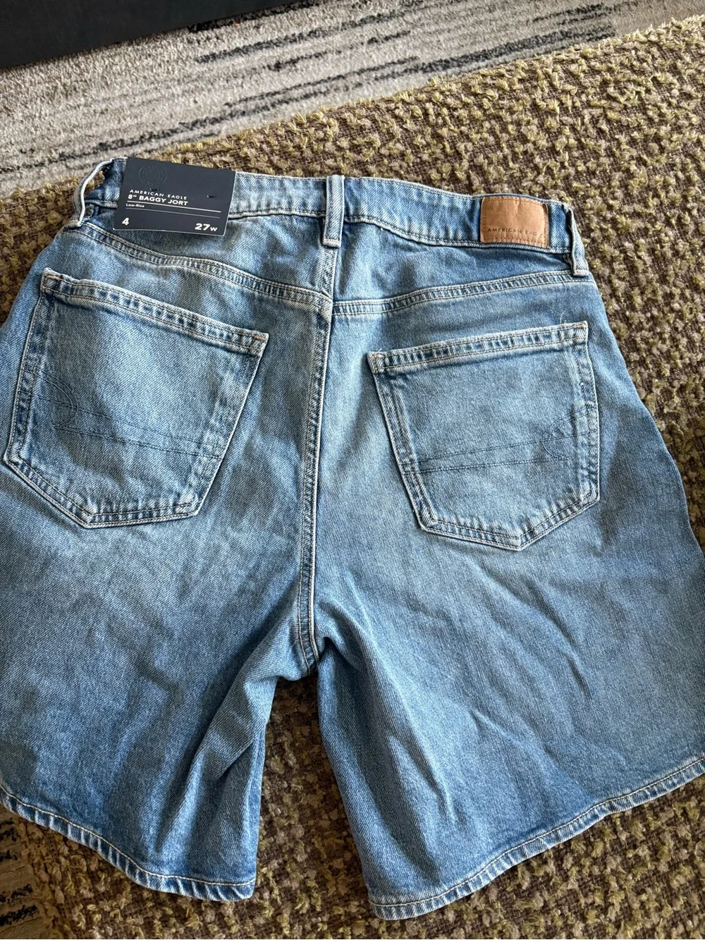 AE Stretch Low-Rise Baggy 8
